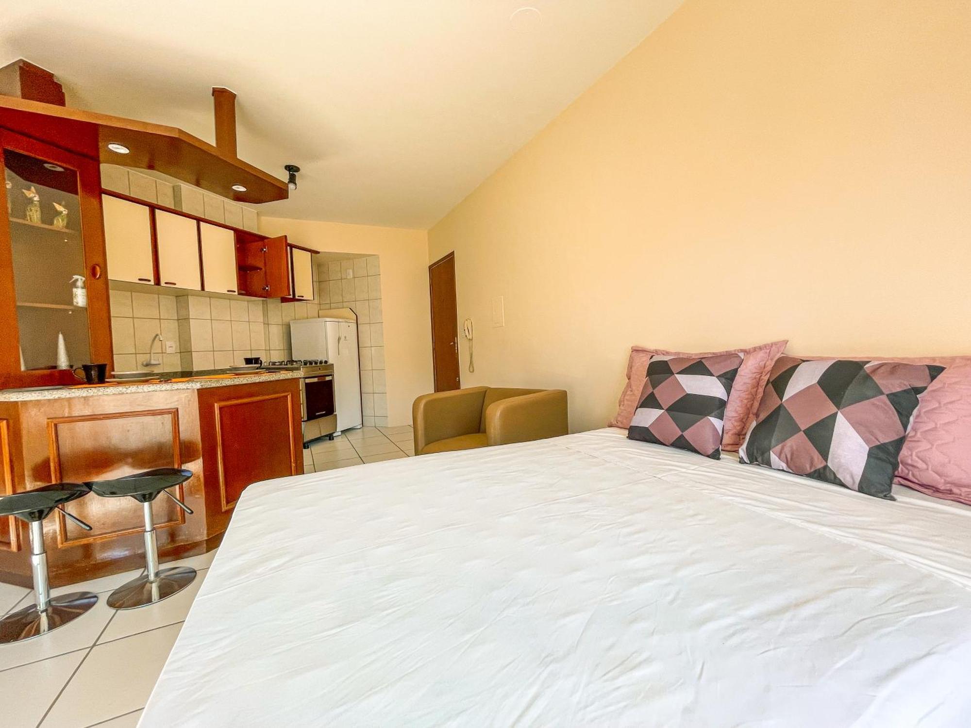 Studio No Centro: Piscina, Academia E Garagem N209 Florianópolis 외부 사진