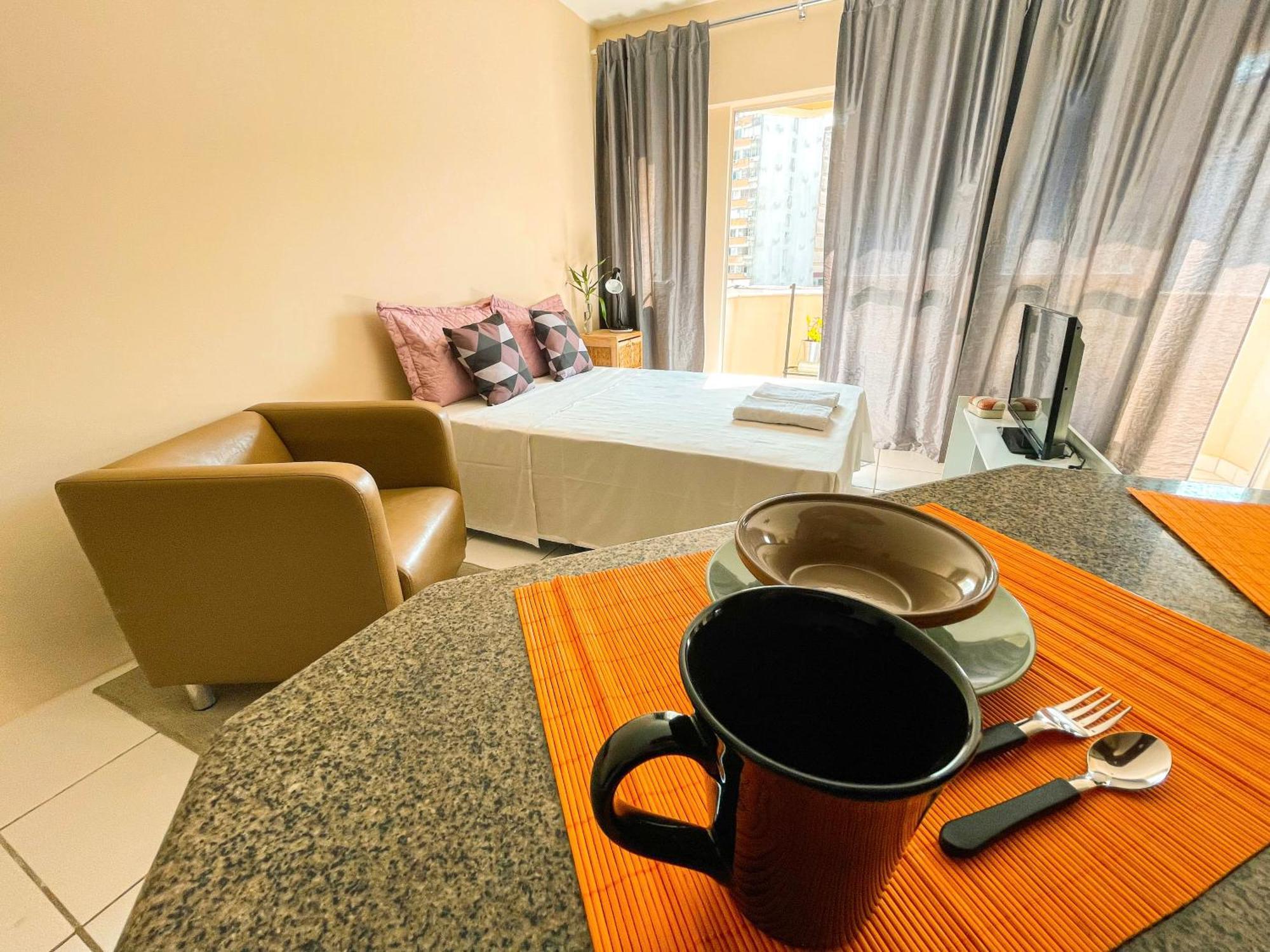Studio No Centro: Piscina, Academia E Garagem N209 Florianópolis 외부 사진