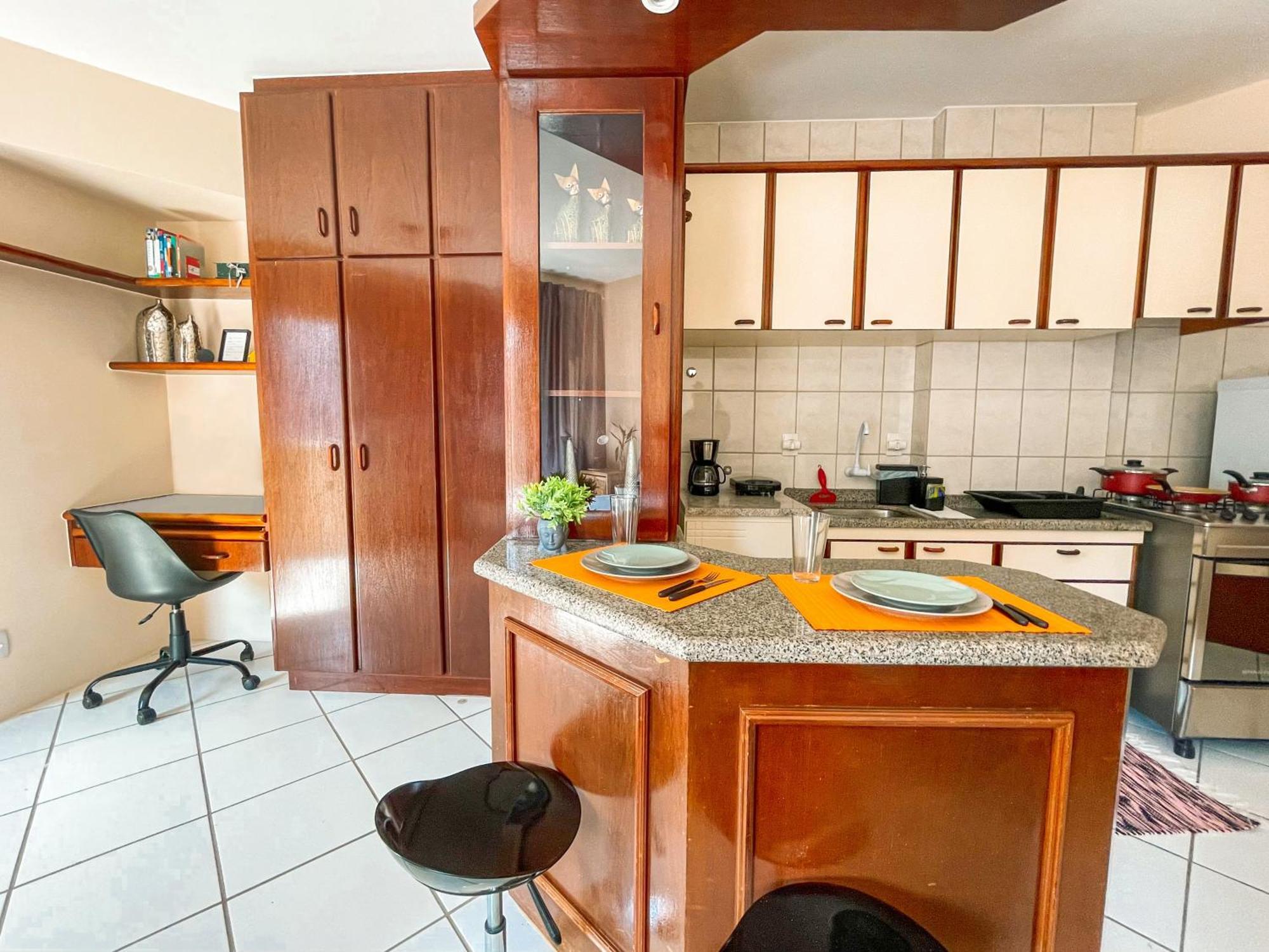 Studio No Centro: Piscina, Academia E Garagem N209 Florianópolis 외부 사진