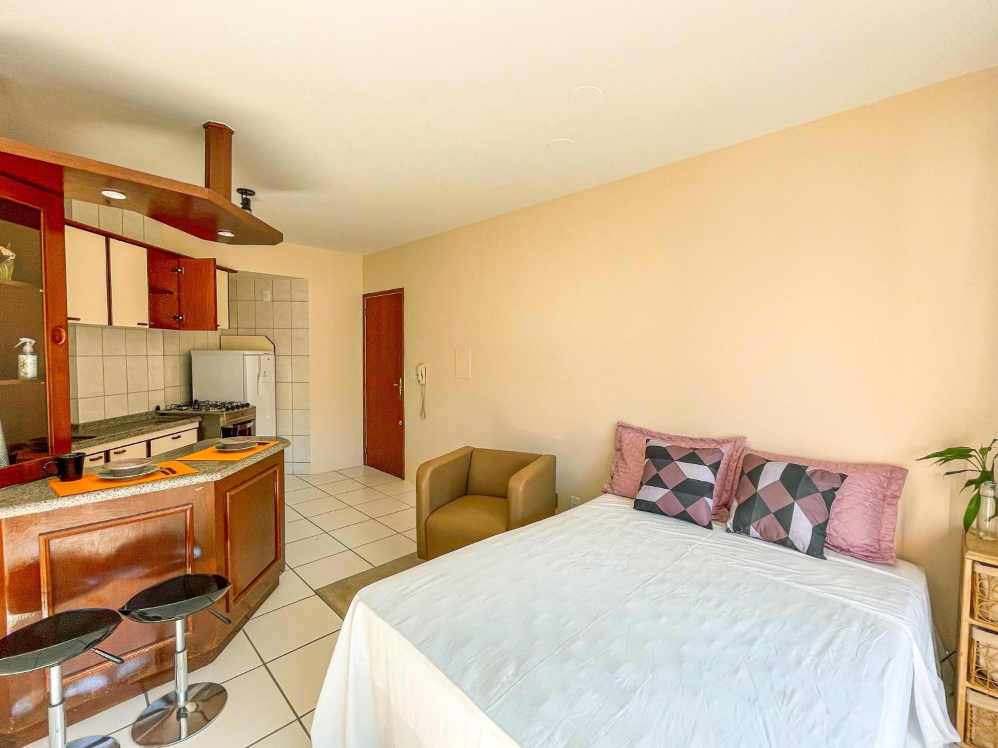 Studio No Centro: Piscina, Academia E Garagem N209 Florianópolis 외부 사진